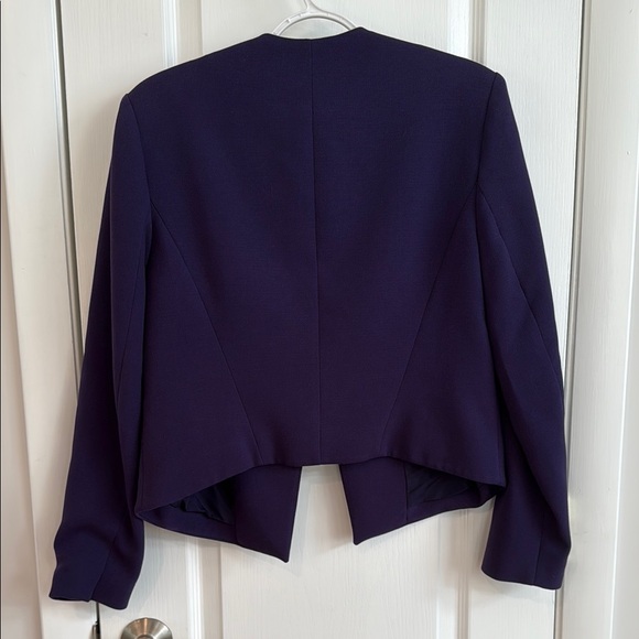 Banana Republic Factory Purple Women's Jacket Blazer - Picture 8 of 12